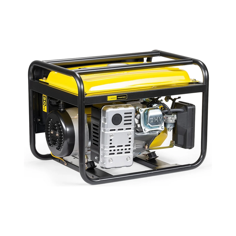 ГенераторCHAMPION GG3301C (2,8/3,1кВт 6лс 15л46кг высокий пусковой ток, 7кВт), шт — KSKSHOP.RU