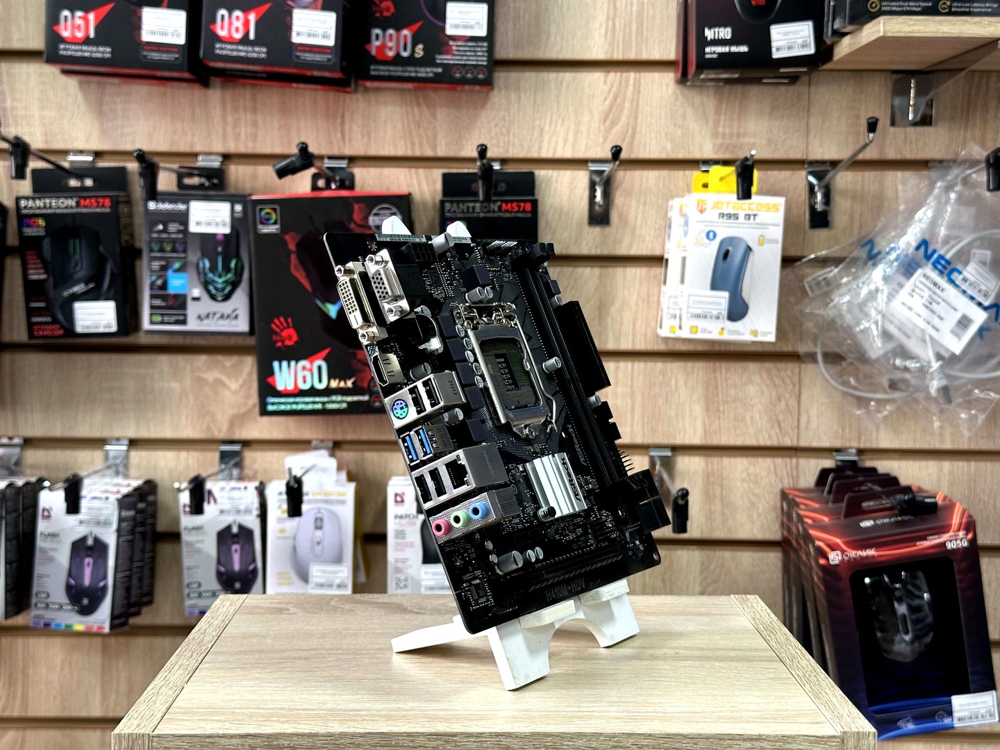 [Б/У] Материнская плата ASRock H410M-HDV | LGA1200 — KSKSHOP.RU