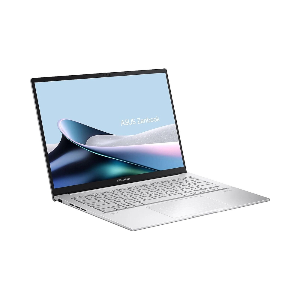 Ноутбук Asus Zenbook 14 UX3405MA-QD488W Core Ultra 7 155H 16Gb SSD1Tb Intel Arc 14" OLED FHD+ (1920x1200) Windows 11 Home silver WiFi BT Cam Bag (90NB11R2-M00SS0) — KSKSHOP.RU