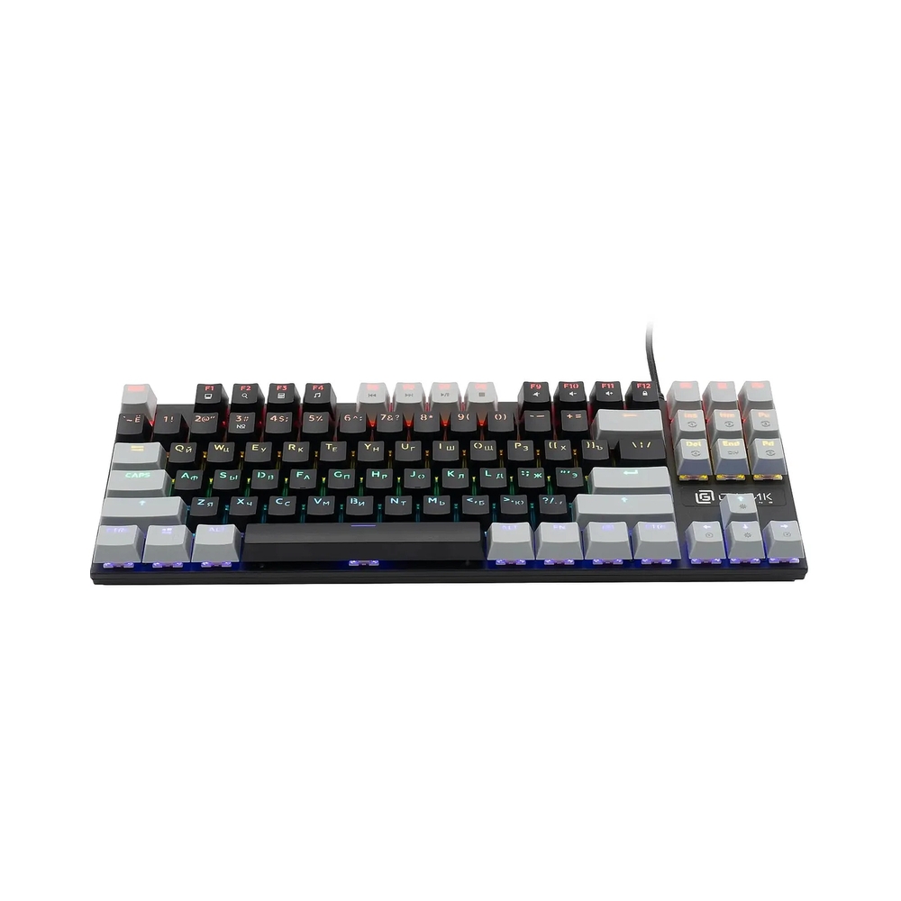 Клавиатура механическая Оклик K600X, черный/серый — KSKSHOP.RU