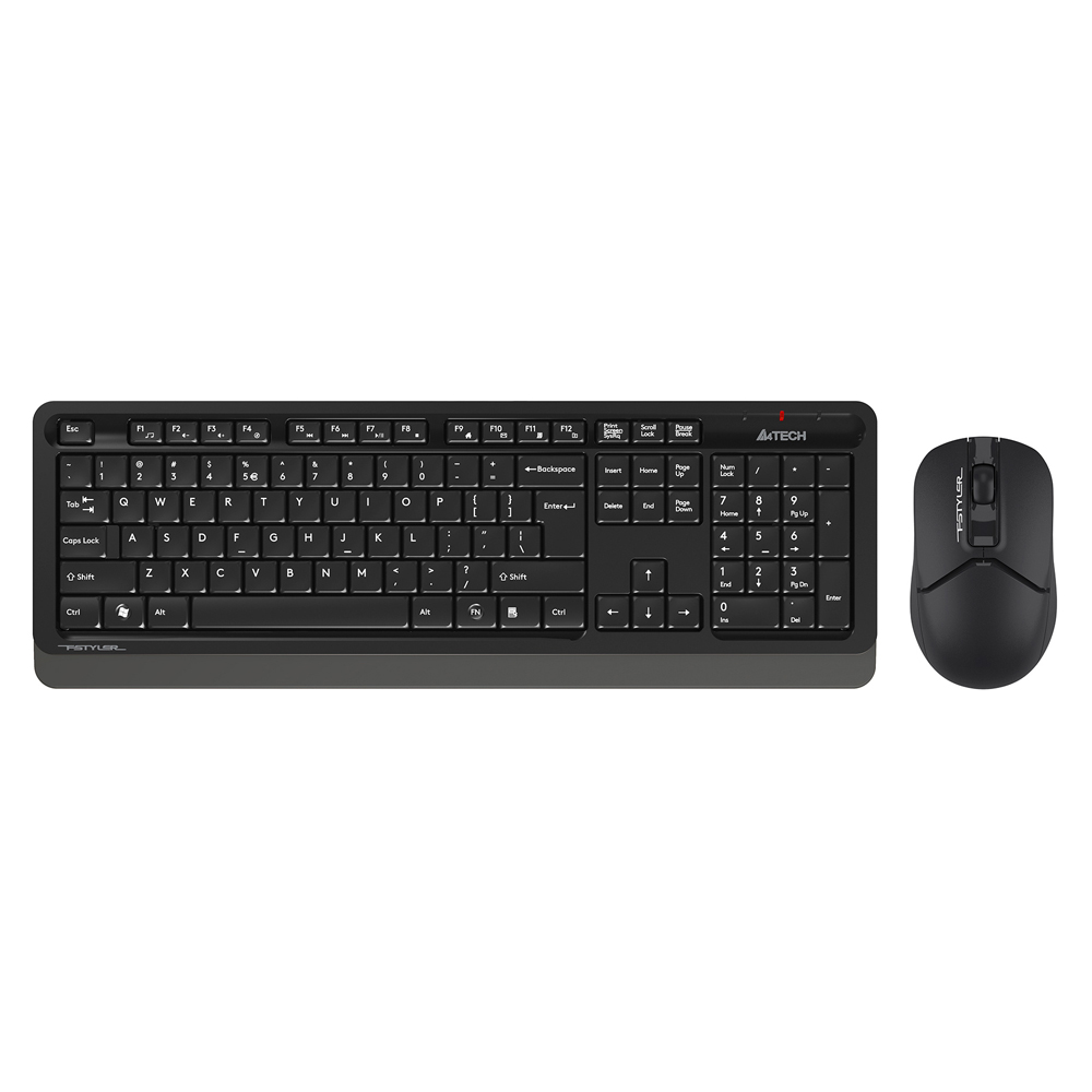 Клавиатура+мышь беспроводная A4Tech Fstyler FG1012 черный — KSKSHOP.RU