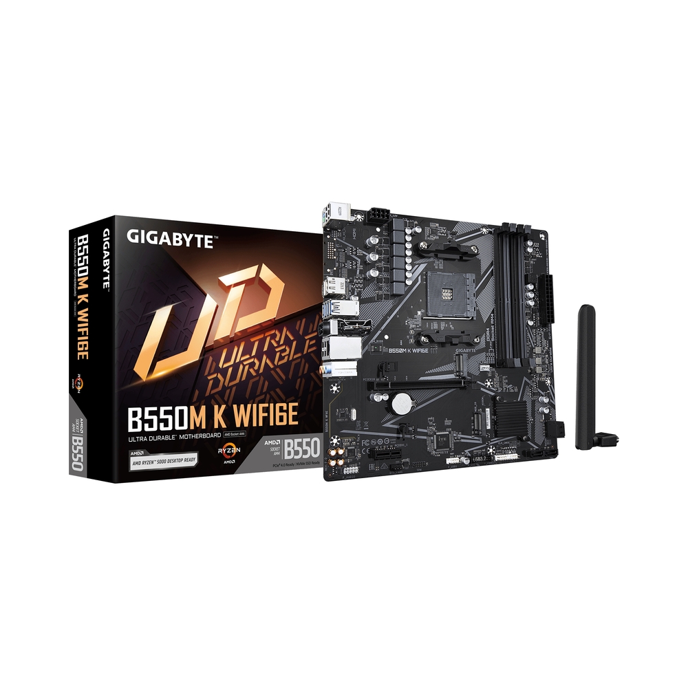 Материнская плата GIGABYTE B550M K WF6E — KSKSHOP.RU
