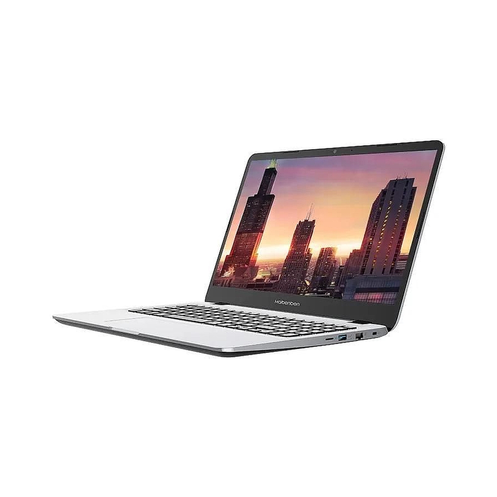 Ноутбук Maibenben B115A 15.6" IPS Ryzen 3 Pro 4450U  8Mb 256SSDGb Int:AMD Radeon/Cam/BT/WiFi/51.28WHr/war 2y/1.65kg/Silver/Win11Pro — KSKSHOP.RU