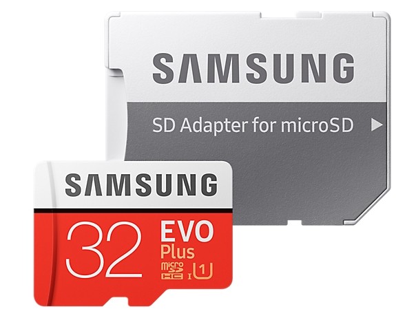 Карта памяти Samsung EVO Plus 95 Mb/s microSDHC UHS-I U1 — KSKSHOP.RU