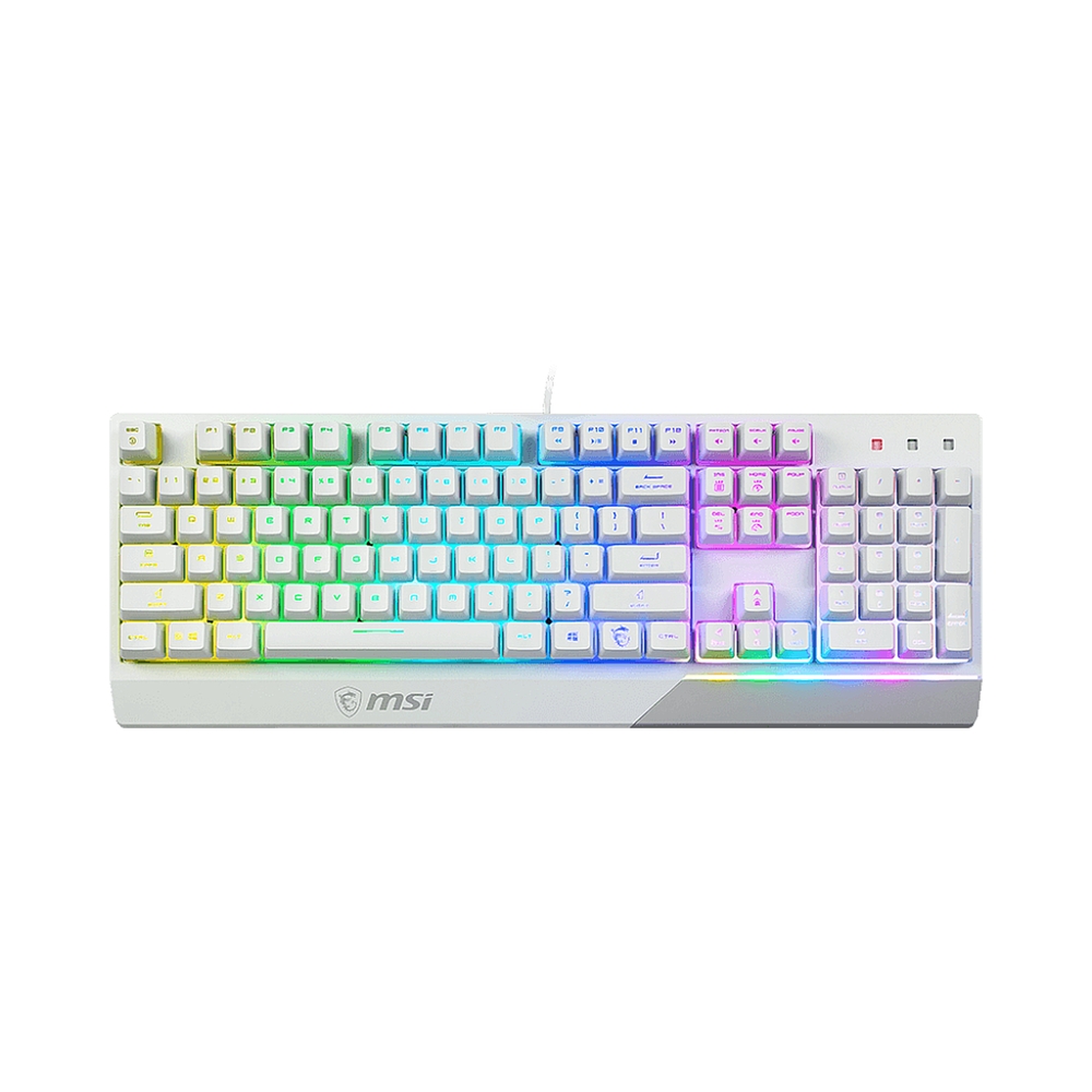 Клавиатура MSI GAMING VIGOR GK30, белый — KSKSHOP.RU