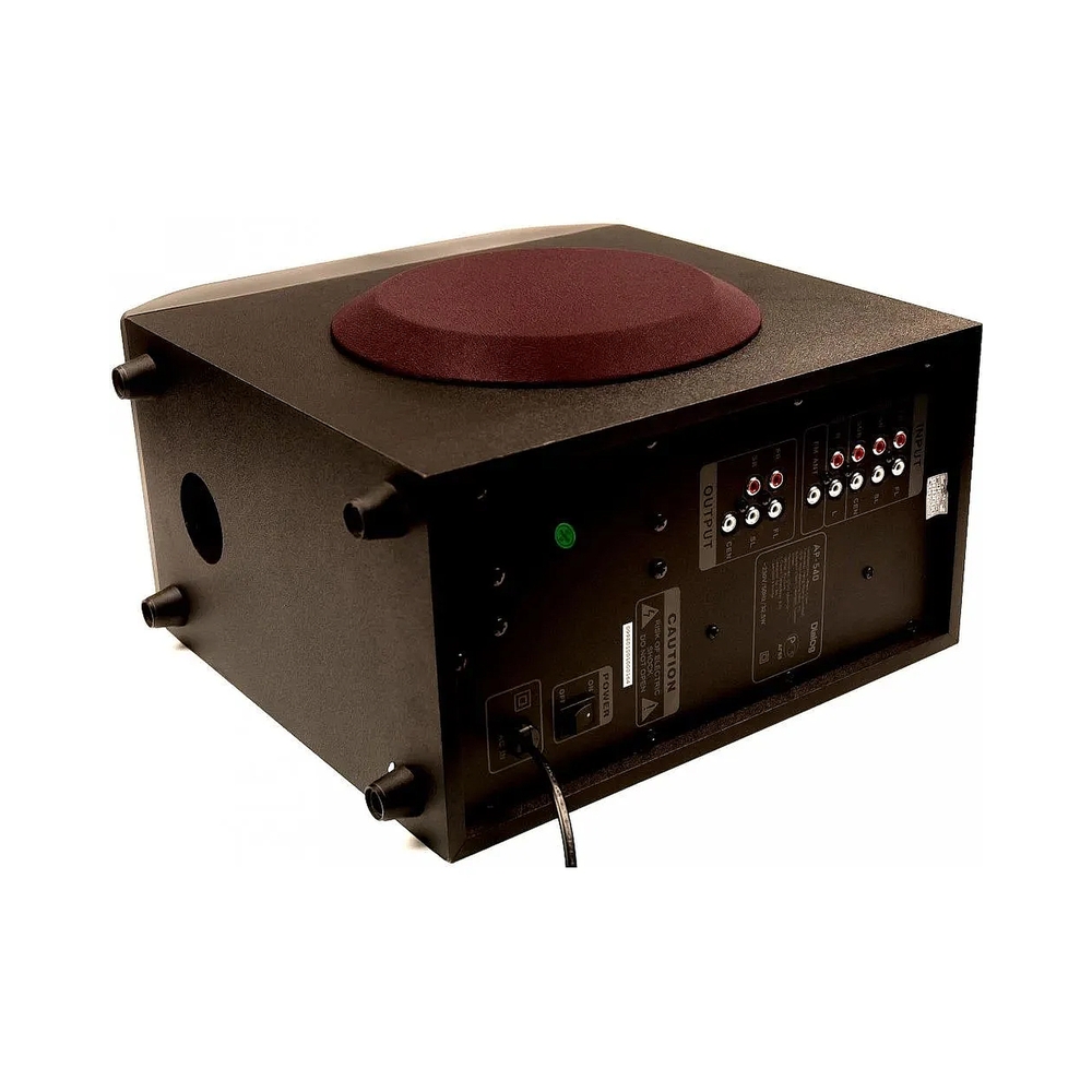 Колонки Dialog Progressive AP-540, чёрный (5.1, 100Вт) — KSKSHOP.RU