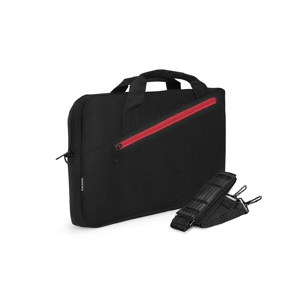 Сумка ExeGate Start S1518 Black, черная, полиэстер, для ноутбуков до 15.6" — KSKSHOP.RU