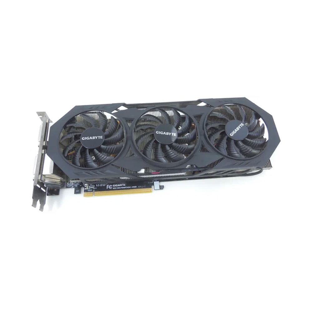 картинка [Б/У] Видеокарта Gigabyte GV-N970WF3OC-4GD 4Gb от магазина Одежда+