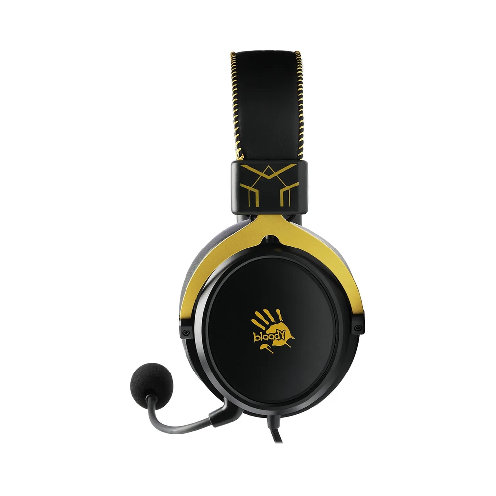 Наушники с микрофоном A4Tech Bloody M590i, желтый/серый — KSKSHOP.RU