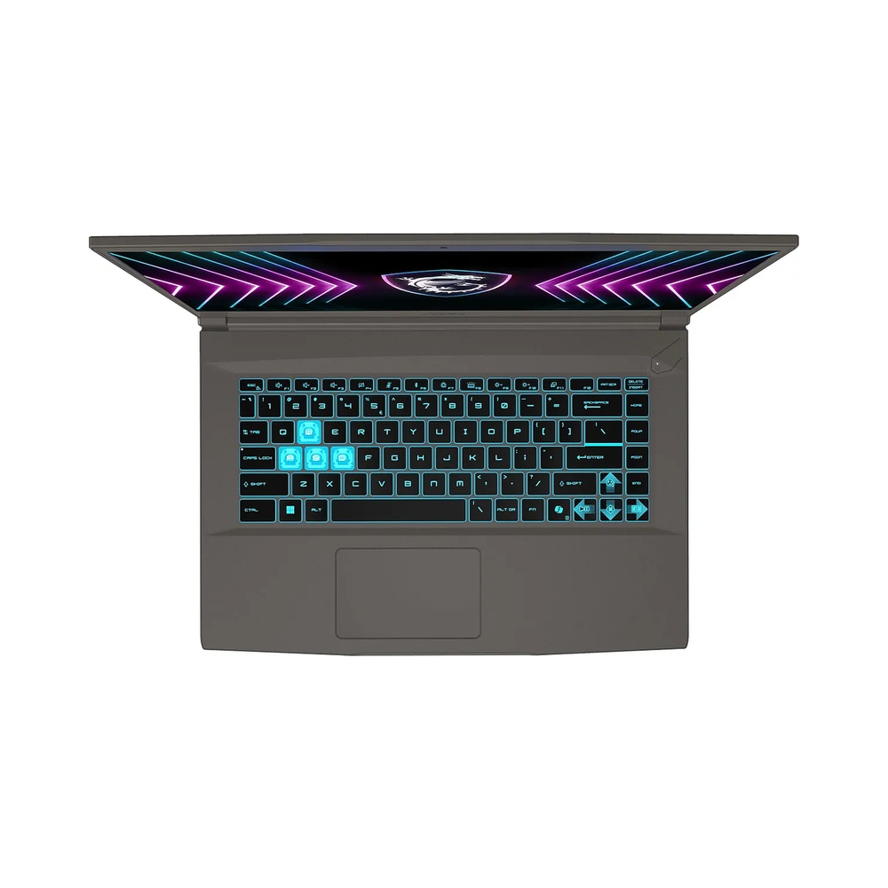Ноутбук MSI Thin 15 B2RVE-3450XRU Intel Core 5 210H/16Gb/SSD512Gb/RTX4050 6Gb (45W)/15.6"/IPS/FHD/1920x1080/144Hz/NoOS/Cosmos Gray/1.86kg (9S7-16R831-3450) — KSKSHOP.RU