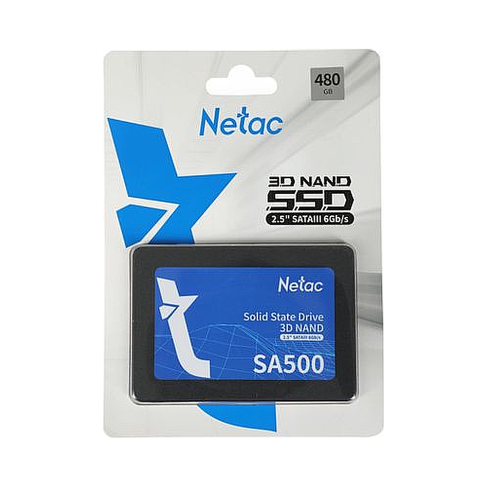 Накопитель SSD Netac SATAIII SA500 [NT01SA500-480-S3X] 480GB — KSKSHOP.RU