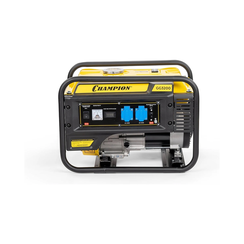 Электрогенератор бензиновый Champion GG3200, 3.5 кВт, 50 дБ, 42 кг — KSKSHOP.RU