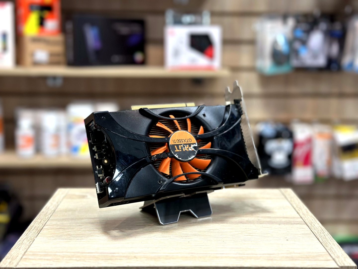 [Б/У] Видеокарта Palit GeForce GTX 550 Ti 1GB [NE5X55T0HD09-1061F] — KSKSHOP.RU