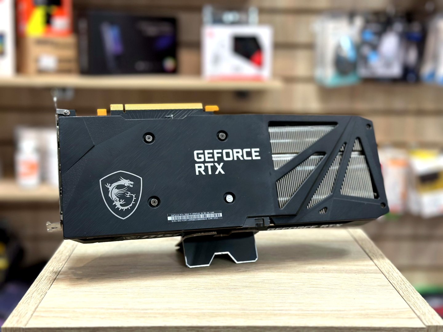 [Б/У] Видеокарта MSI GeForce RTX 3060 Ti VENTUS 3X 8G OC LHR — KSKSHOP.RU