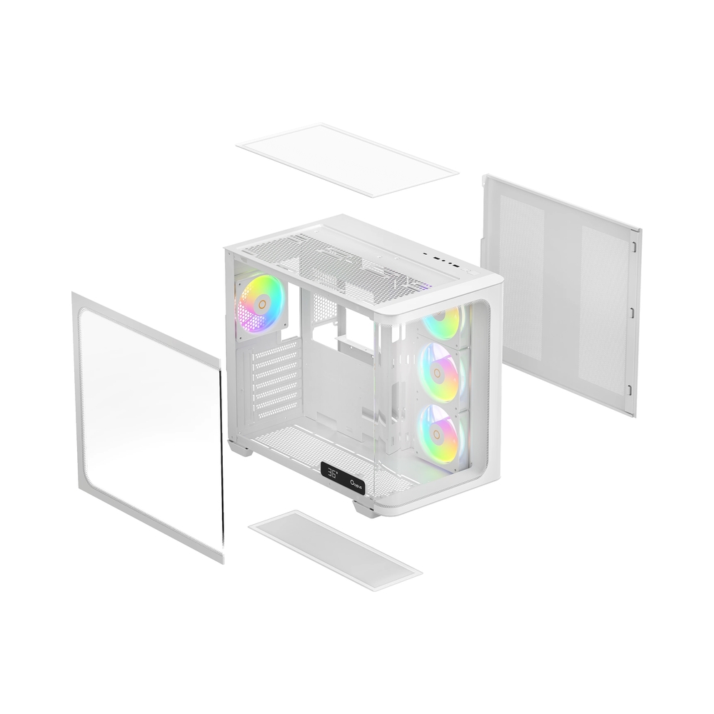 Корпус Ocypus Iota C70 Curve ARGB, белый — KSKSHOP.RU