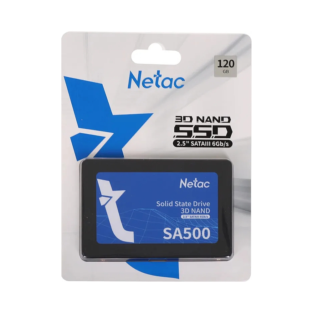 картинка Накопитель SSD Netac SA500 [NT01SA500-120-S3X] 120GB от магазина Одежда+