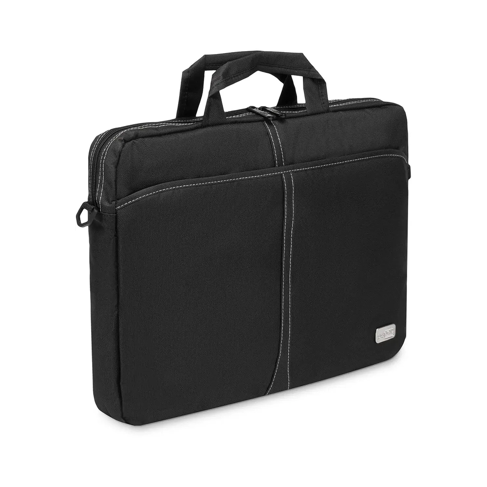 картинка Сумка для ноутбука 17" PC Pet 600D черный нейлон (PCP-A1117BK) от магазина Одежда+