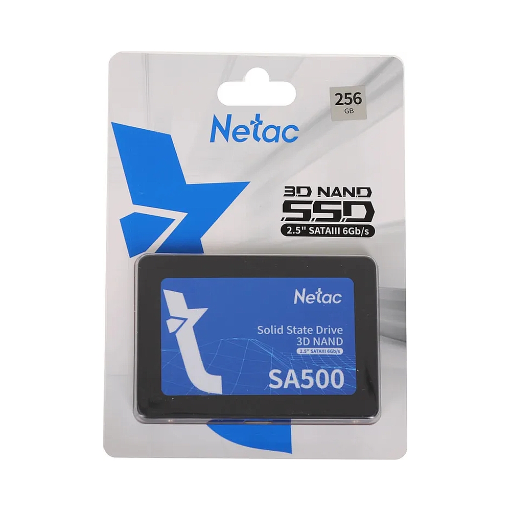 Накопитель SSD Netac SA500 [NT01SA500-256-S3X] 256GB — KSKSHOP.RU