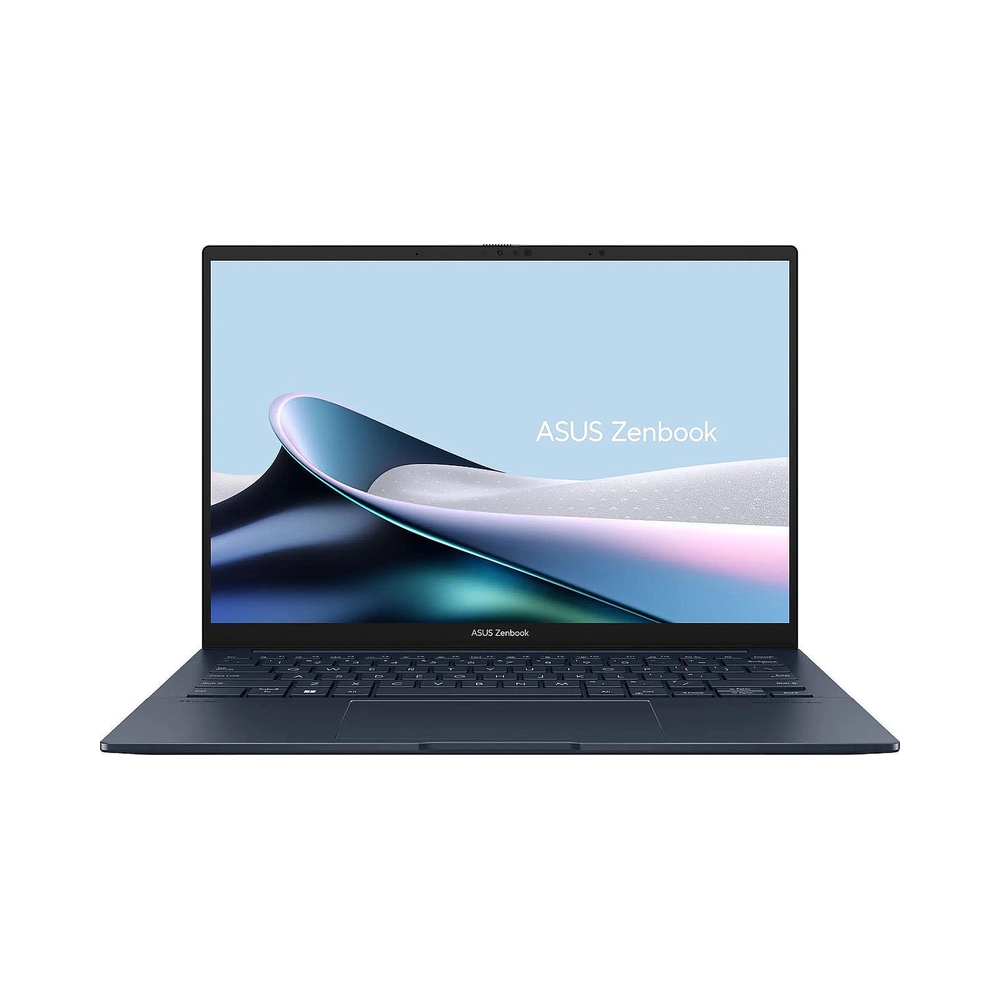 Ноутбук Asus Zenbook 14 UX3405MA-QD489 Core Ultra 5 125H 16Gb SSD1Tb Intel Arc 14" OLED FHD+ (1920x1200) noOS blue WiFi BT Cam Bag (90NB11R1-M00ST0) — KSKSHOP.RU