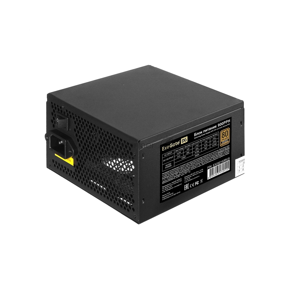 картинка Блок питания ExeGate 900PPH-OEM EX292173RUS-OEM от магазина Одежда+