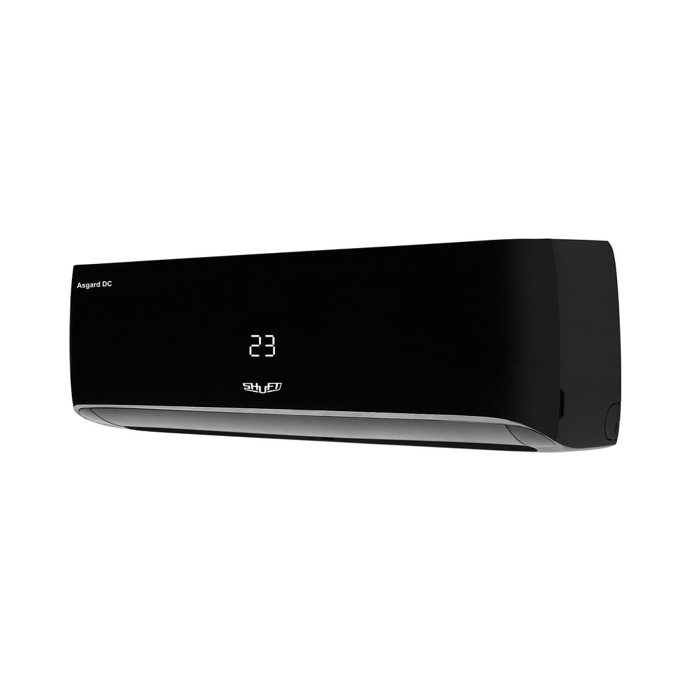 Блок внутренний сплит-системы Shuft Asgard DC Black SFTHAI/in-12HN8/BL инвертор, 12000 BTU, 35 м2, 27,5 дБ, охлаждение, обогрев, осушение, черный — KSKSHOP.RU