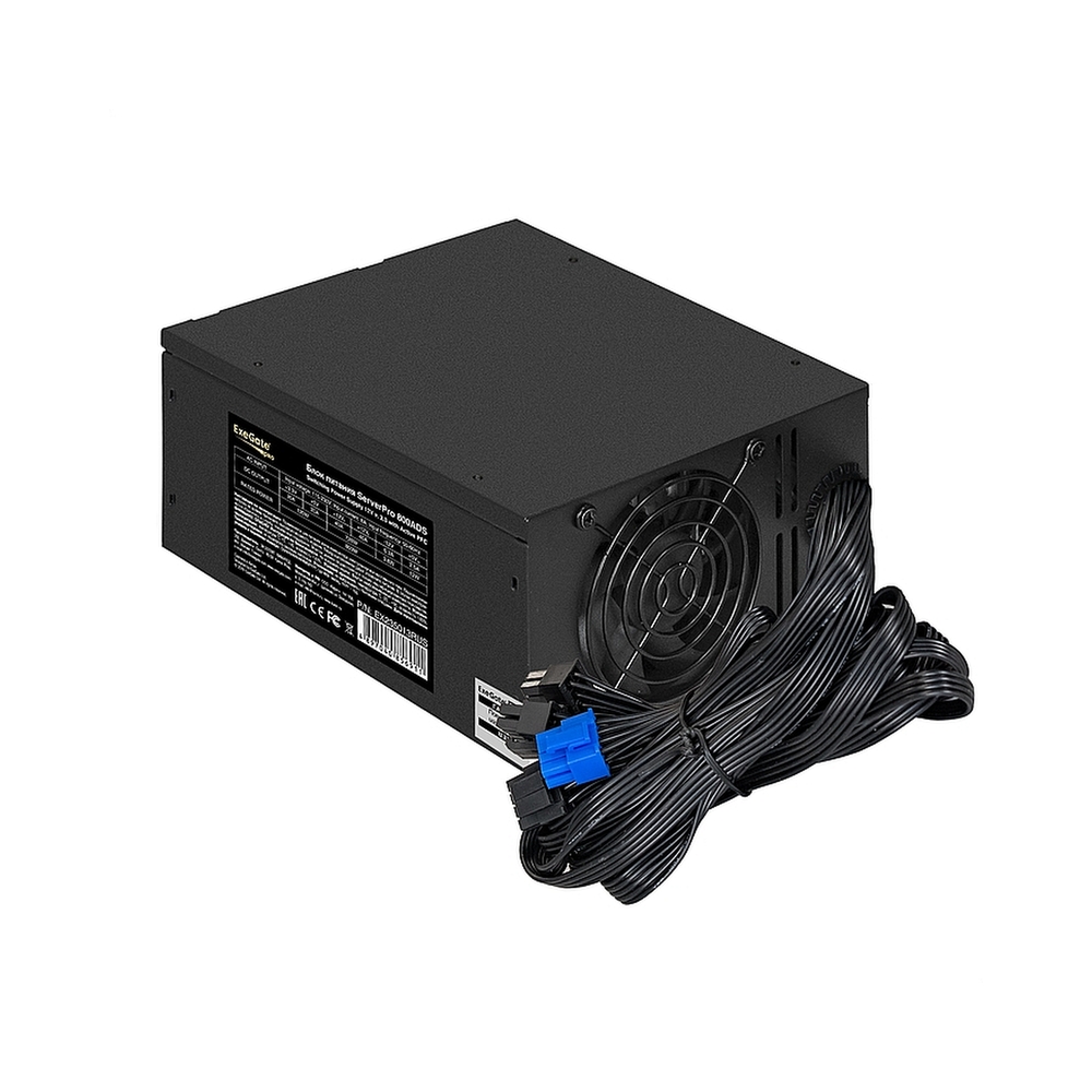 Блок питания 800W Exegate <RM-800ADS> APFC,2х8cm fan, 20+4pin/(4+4)pin+(4+4)pin , 2xPCI-E , 9xSATA — KSKSHOP.RU