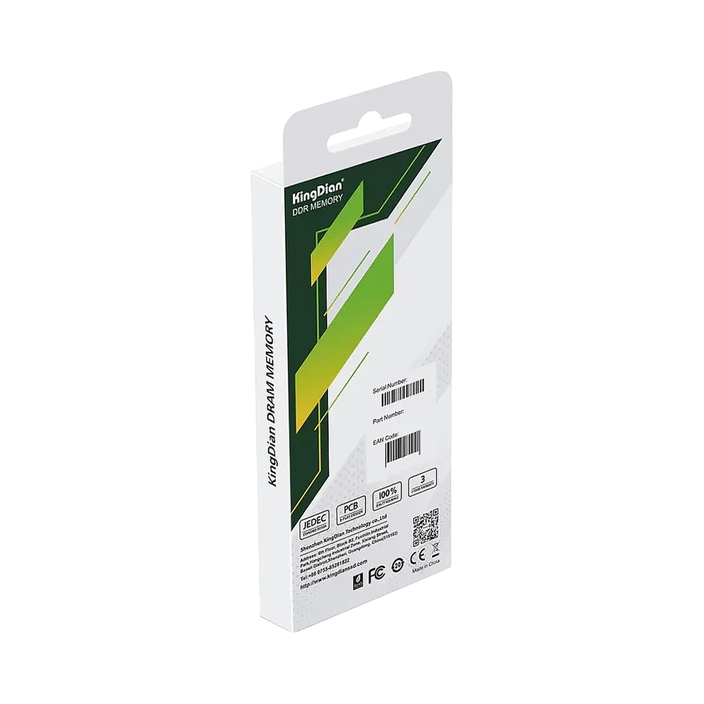 Оперативная память KingDian [DDR4-PC-8GB-32-22] 8GB D4 — KSKSHOP.RU