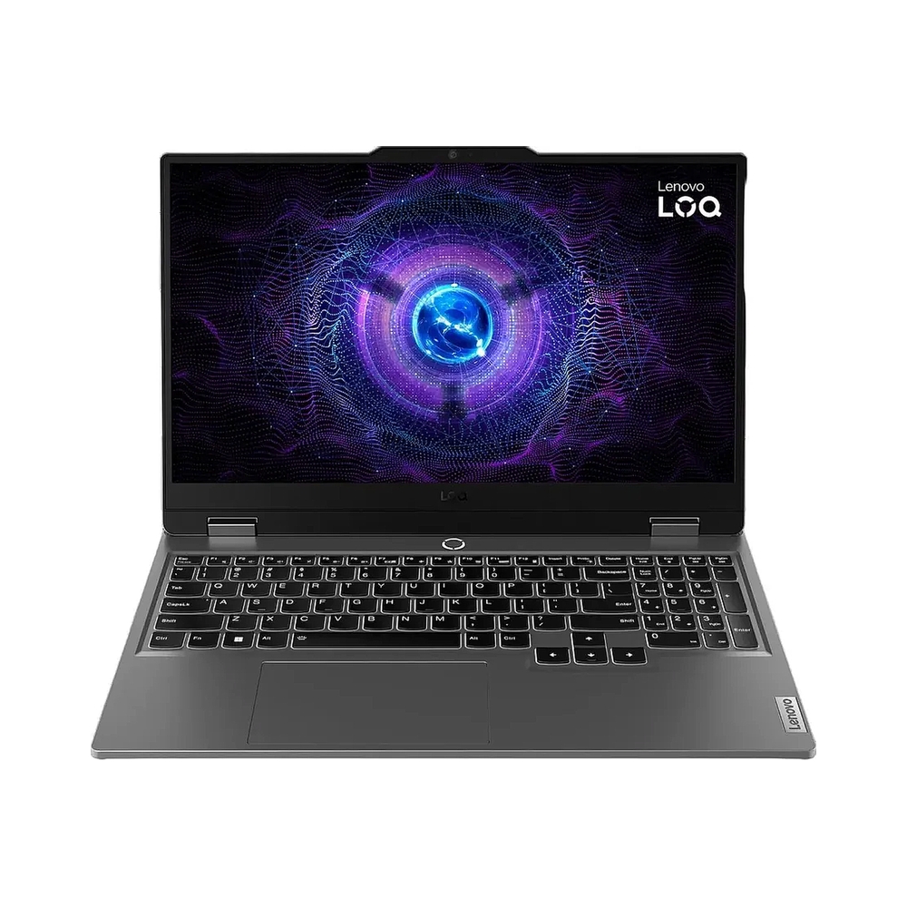 Ноутбук Lenovo LOQ 15IRX9 Core i7 13645HX 16Gb SSD512Gb NVIDIA GeForce RTX4050 6Gb 15.6" IPS FHD (1920x1080) без ОС grey WiFi BT Cam (83DV01HPSA) — KSKSHOP.RU