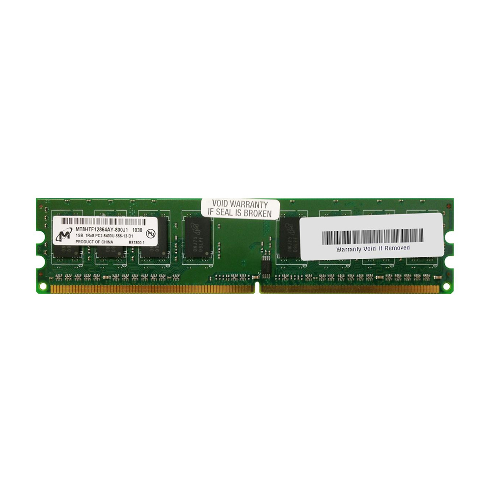 [Б/У] Оперативная память Micron 1GB DDR2 [MT8HTF12864AY-800J1] — KSKSHOP.RU
