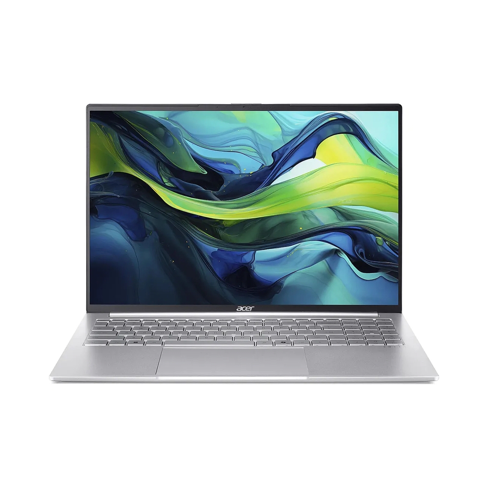 Ноутбук Acer Swift Lite SFL16-51M-54BL 16" WUXGA 1920x1200 Non-glare IPS / 1000:1 / 300 nit Intel® Core™ Ultra 5 processor 115U UMA 16 GB LPDDR5 Memory 512GB PCIe NVMe SSD Silver FULL METAL BODY KB backlight None (Boot-up only) — KSKSHOP.RU