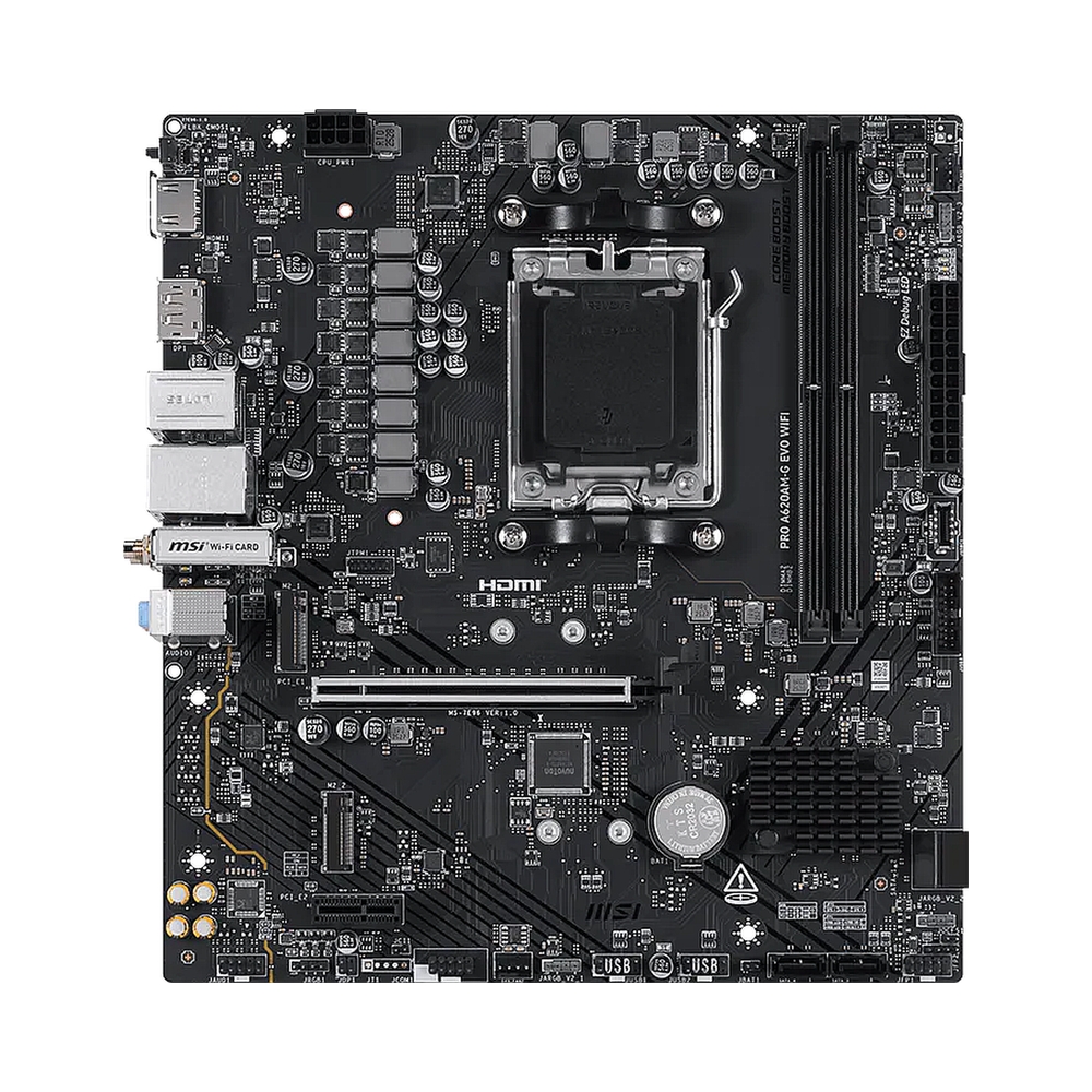 Материнская плата MSI PRO A620AM-G EVO WIFI — KSKSHOP.RU