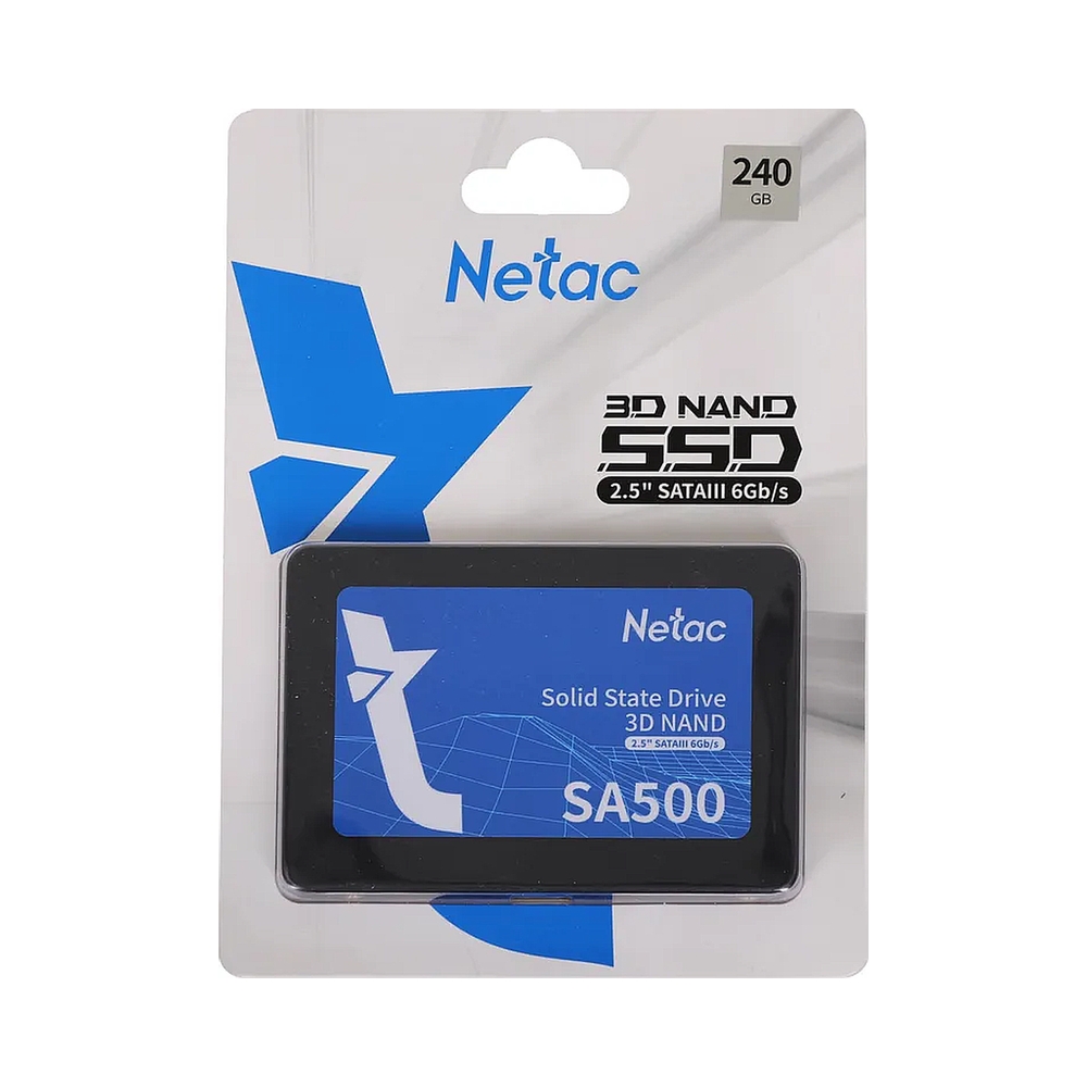 Накопитель SSD Netac SA500 [NT01SA500-240-S3X] 240GB — KSKSHOP.RU