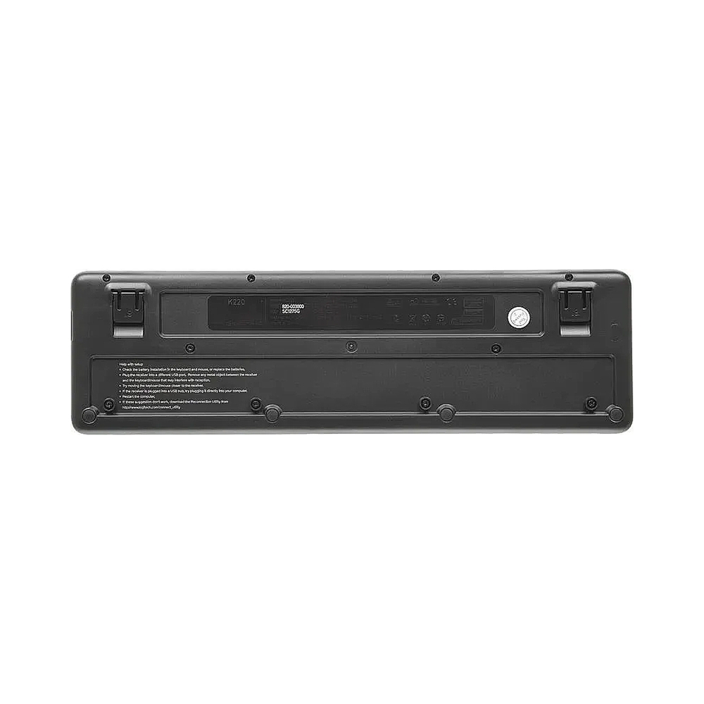 Клавиатура+мышь беспроводные Logitech MK220, черный — KSKSHOP.RU