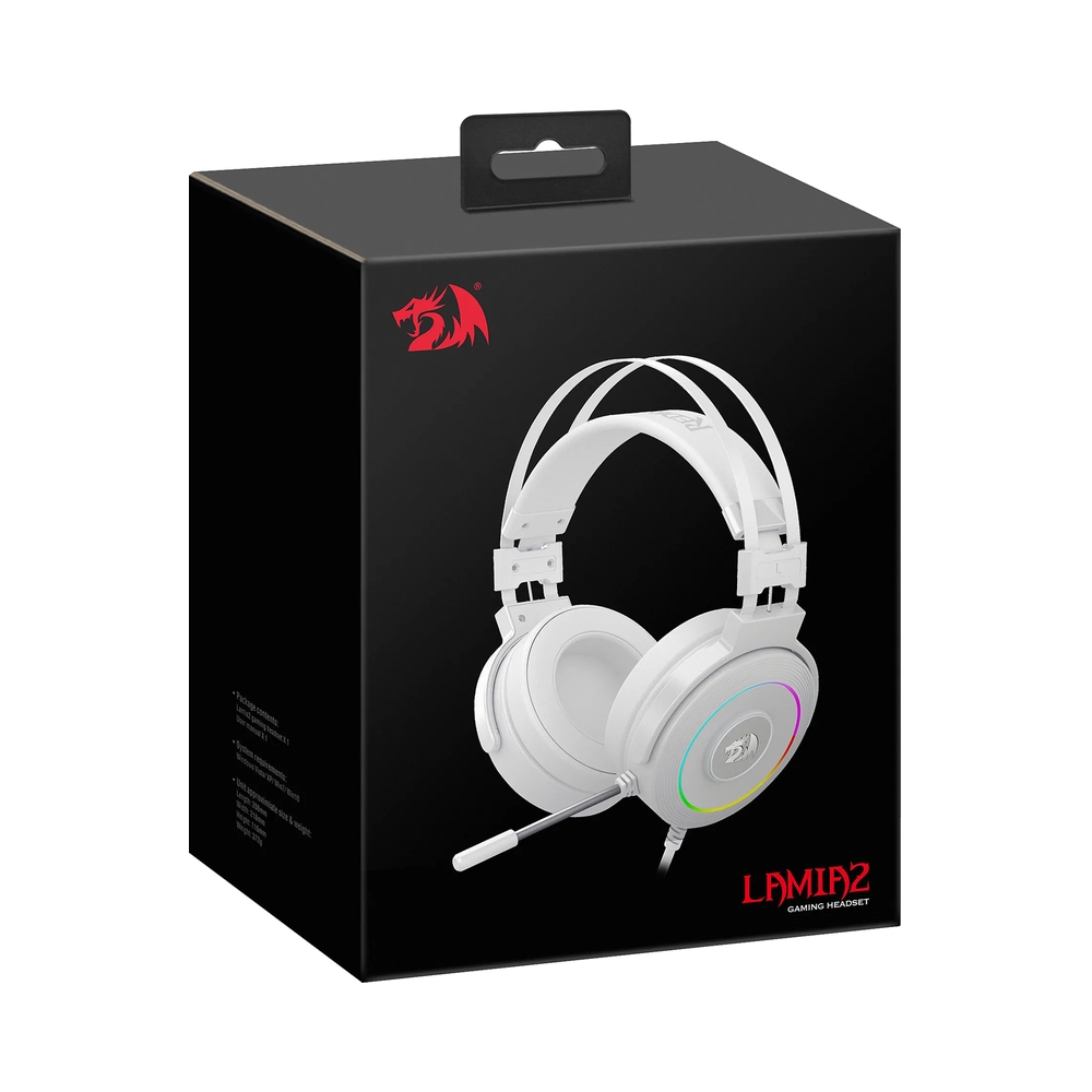 Наушники REDRAGON LAMIA 2 RGB WHITE — KSKSHOP.RU