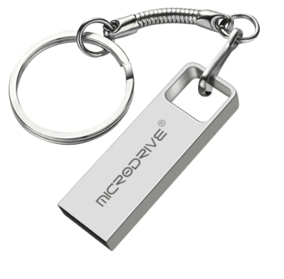 Usb Flash 2.0 MicroDrive 16Gb Big Metal Gray — KSKSHOP.RU