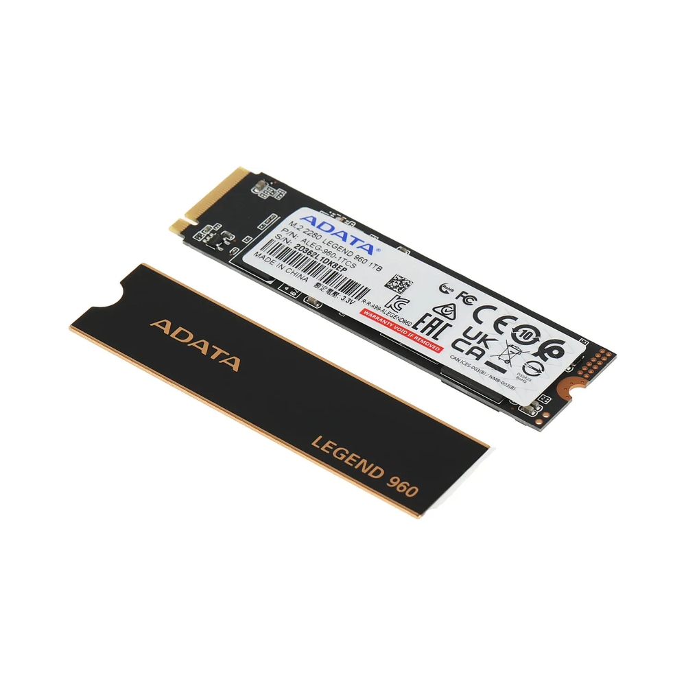 Накопитель SSD ADATA LEGEND 960 [ALEG-960-1TCS] 1TB — KSKSHOP.RU