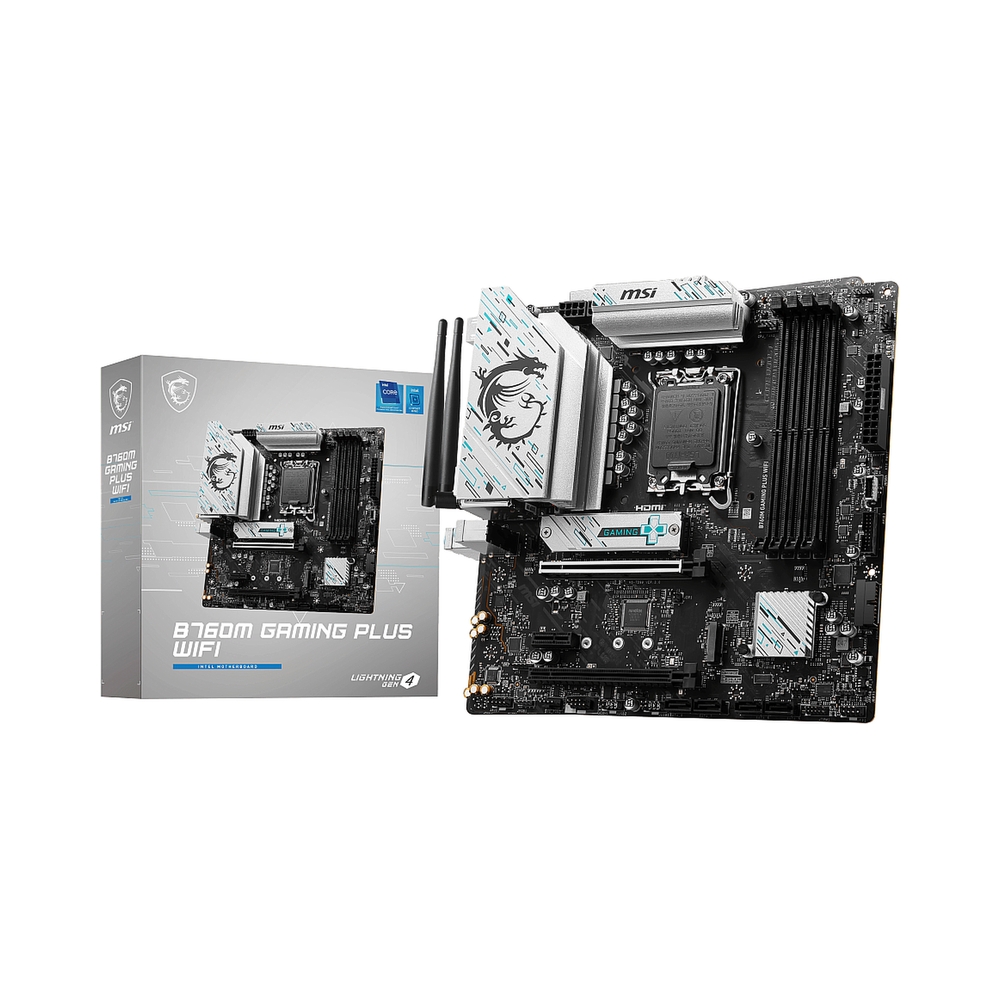 Материнская плата MSI B760M GAMING PLUS WIFI — KSKSHOP.RU