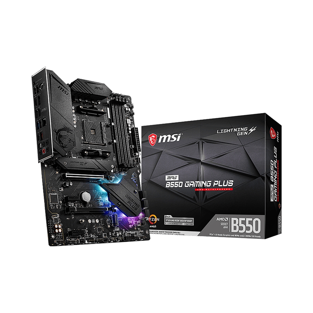 Материнская плата MSI MPG B550 GAMING PLUS — KSKSHOP.RU