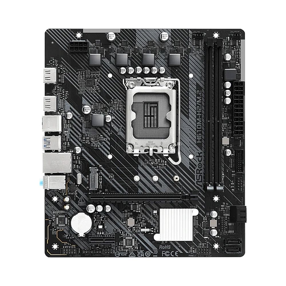 Материнская плата ASRock H610M-H2/M.2, RTL — KSKSHOP.RU