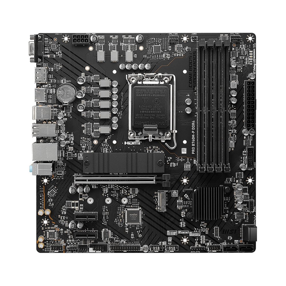 Материнская плата MSI PRO B760M-P DDR4 — KSKSHOP.RU