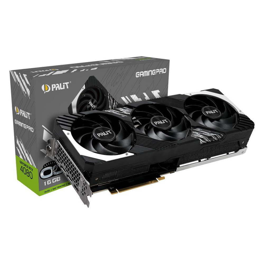 Видеокарта Palit GeForce RTX 4080 SUPER GamingPro [NED408S019T2-1032A] — KSKSHOP.RU