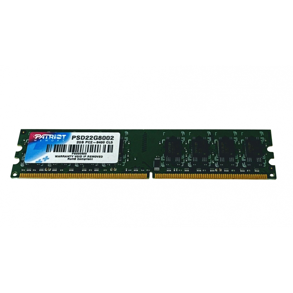 [Б/У] Оперативная память Patriot 2GB [PSD22G8002] — KSKSHOP.RU