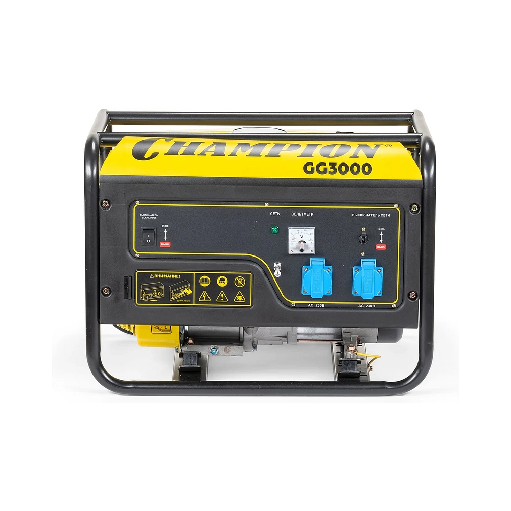 Электрогенератор бензиновый Champion GG3000, 2.5 кВт, 96 дБ, 40.1 кг — KSKSHOP.RU