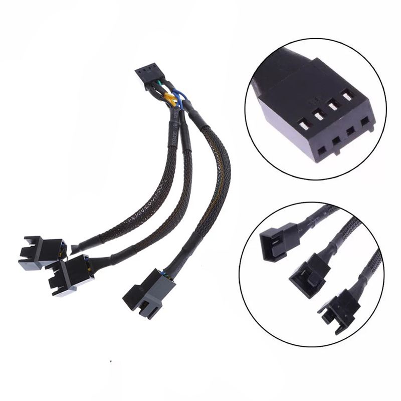 картинка Разветвитель кулеров 4pin to 3pin-x3 от магазина Одежда+