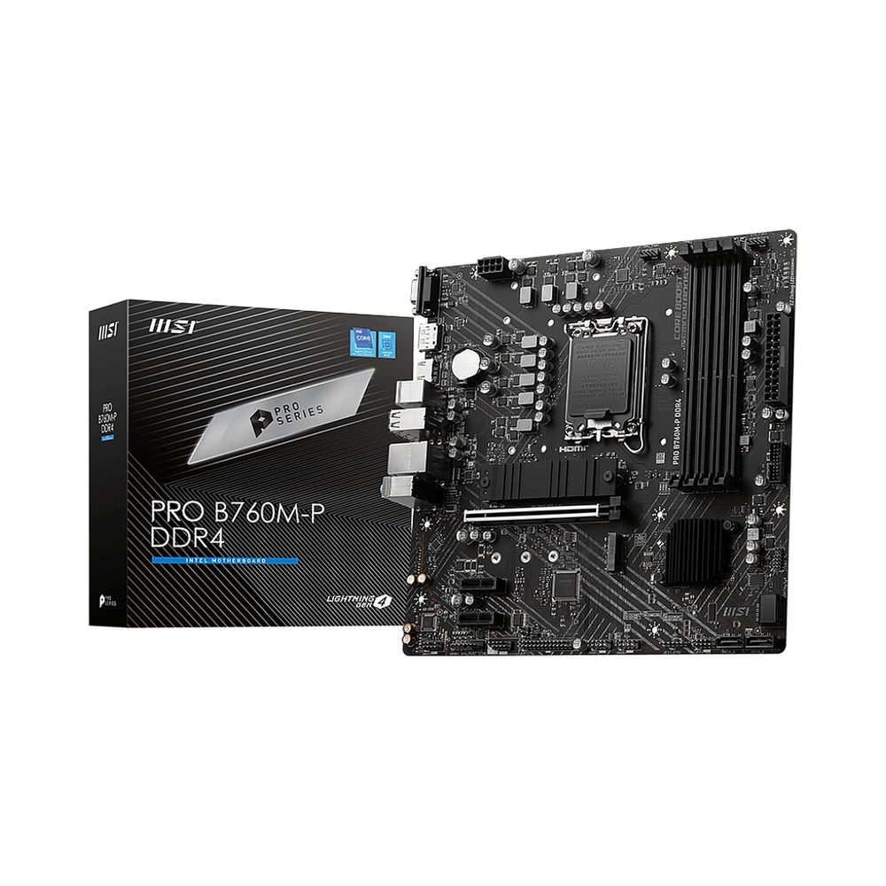 Материнская плата MSI PRO B760M-P DDR4 — KSKSHOP.RU