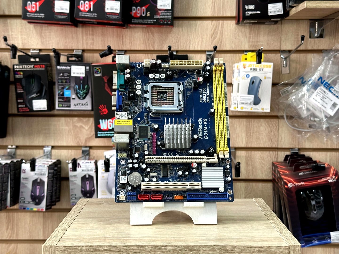 [Б/У] Материнская плата ASRock G31M-VS | LGA775 — KSKSHOP.RU