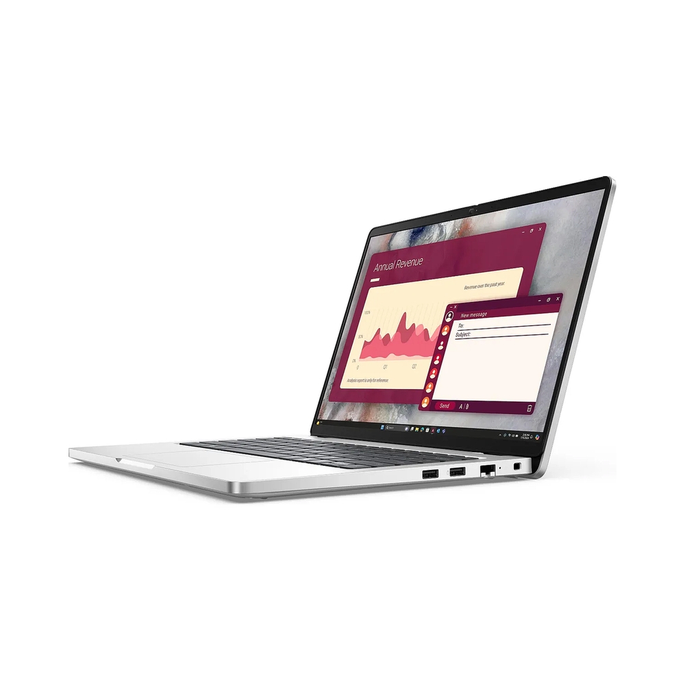 Ноутбук Dell Pro 14 Plus/14.0"/IPS/Intel Core Ultra 7 265U/32GB/1TB SSD/Intel graphics/Linux/серебристый/1.4kg — KSKSHOP.RU