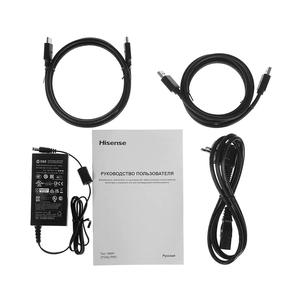 Монитор 27" Hisense 27G6Q PRO, черный — KSKSHOP.RU
