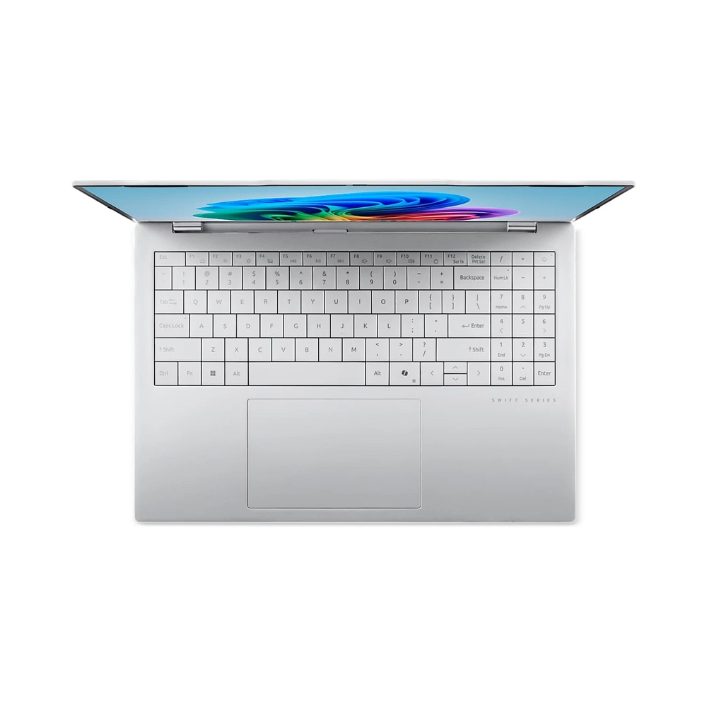 Ноутбук Acer Swift Air 16 SFA16-61M-R0MH AMD Ryzen AI 5 330/16Gb/SSD512Gb/16"/OLED/WUXGA/1920x1200/60Hz/NoOS/Silver/1.1kg (NX.DJACD.001) — KSKSHOP.RU