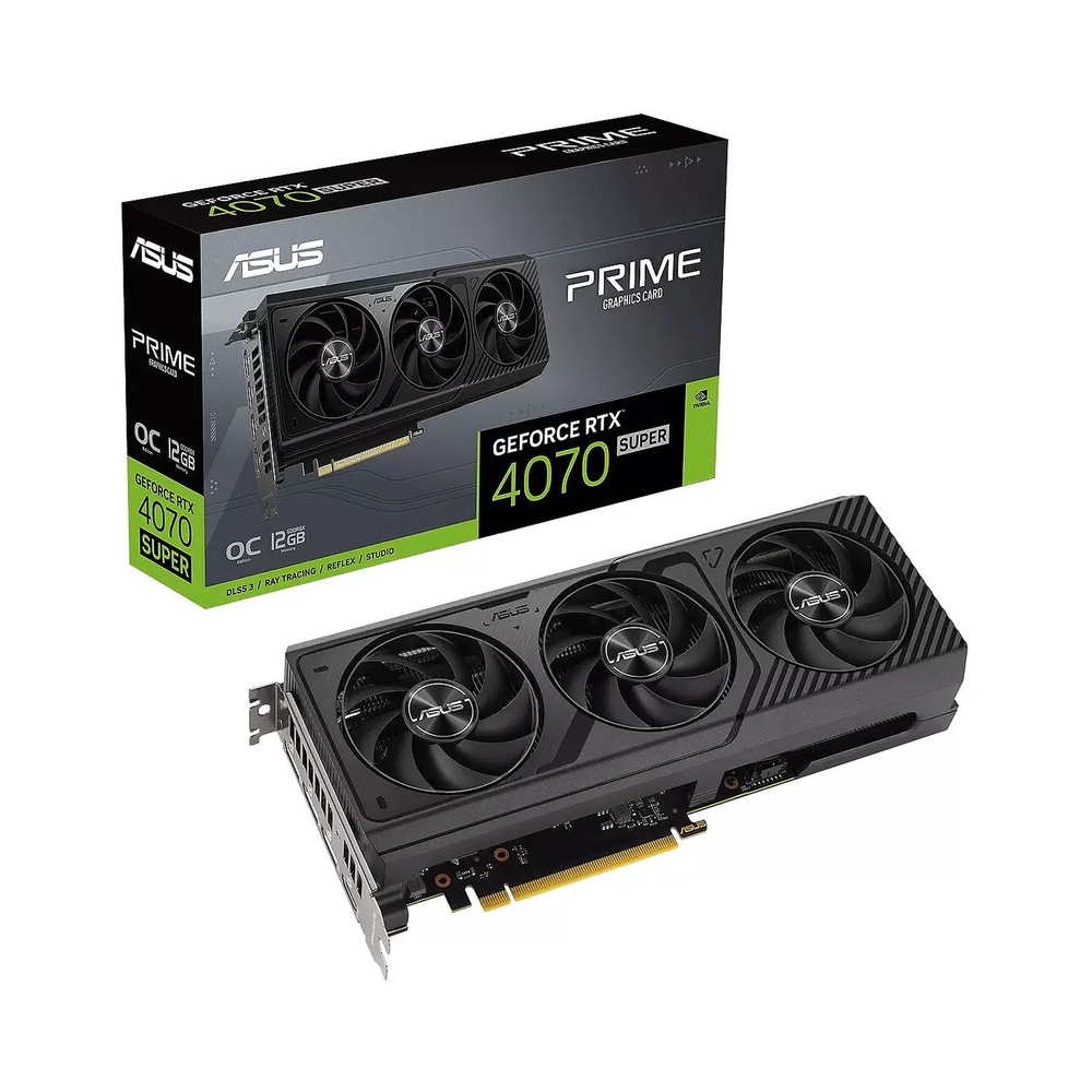 Видеокарта ASUS PRIME GeForce RTX 4070 SUPER [PRIME-RTX4070S-O12G] — KSKSHOP.RU